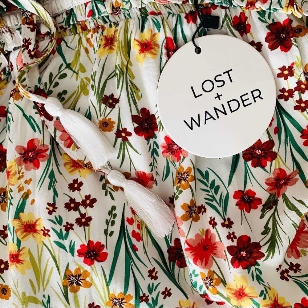 Lost + Wander Floral Maxi Renee Dress S - Picture 7 of 7